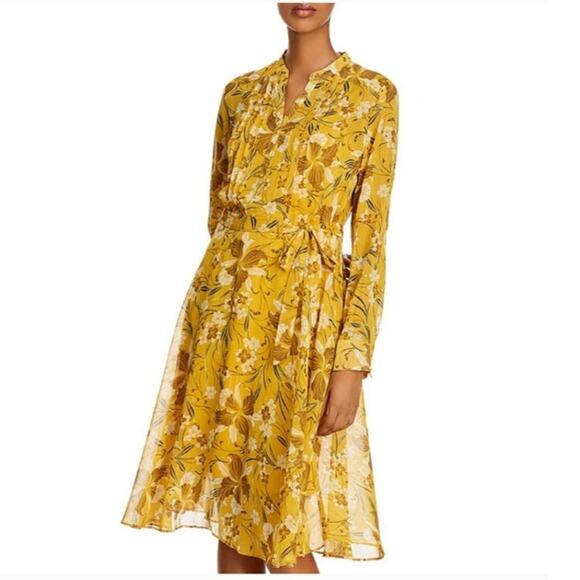 Nanette Lepore Pleated Shirt Dress, Size 4 - Picture 1 of 12
